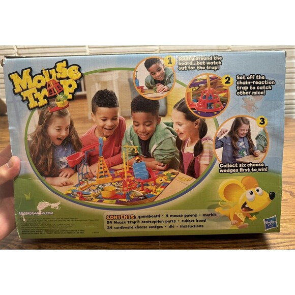 MOUSE TRAP Board Game for Kids Ages 6 & Up,‎ Classic Kids Game Mouse Trap Game - Picture 9 of 9
